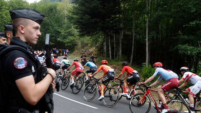 Víťaz 6. etapy na TdF Dylan Teuns.