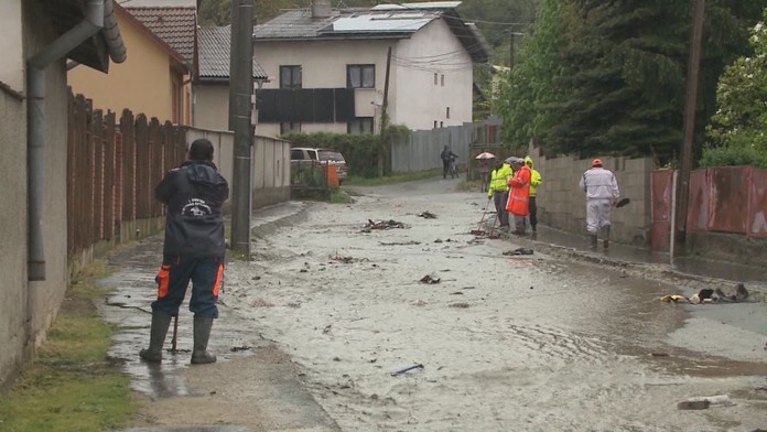 Záplava na východe Slovenska
