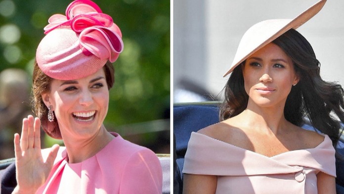 Kate Middleton a Megan Markle.