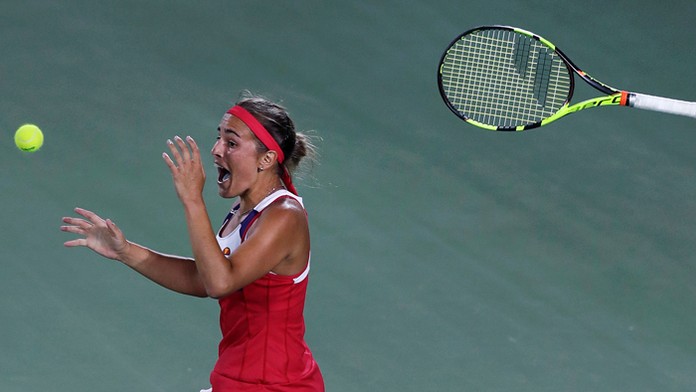 Monica Puigová - olympijská víťazka v dvojhre žien v Riu.