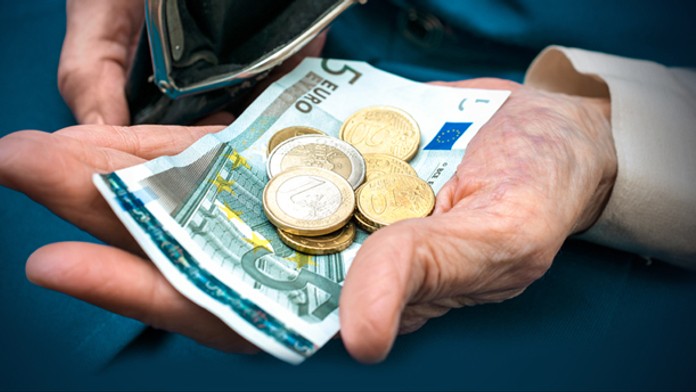 Dôchodky - ilustračná snímka.