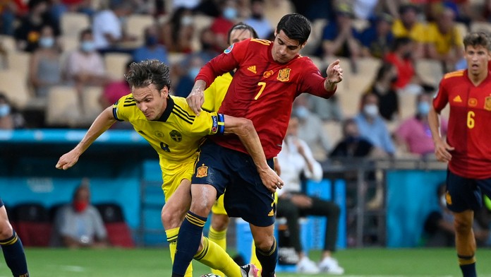 ME 2020 Španielsko - Švédsko.