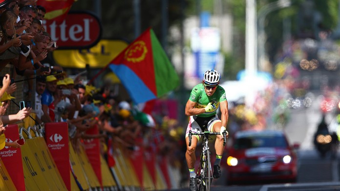 Peter Sagan získal 2. miesto v 16. etape bez špurtu.