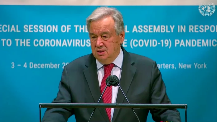 Generálny tajomník OSN António Guterres.