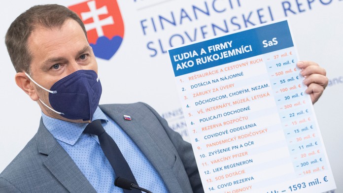 Igor Matovič kritizuje SaS.