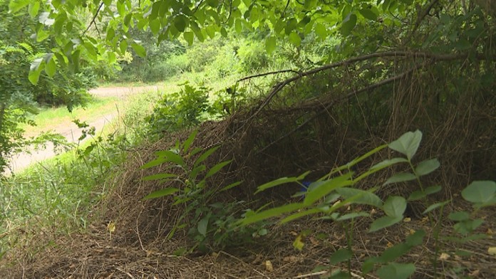Miesto, kde našli telo futbalistu.