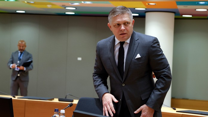 Robert Fico na summite EÚ v Bruseli