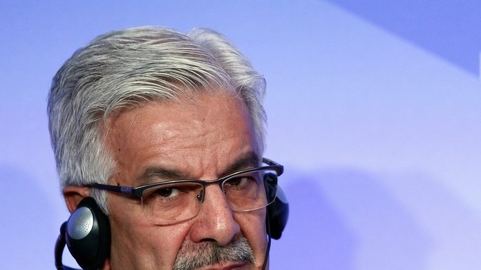 Pakistanský minister obrany Chavádža Ásif.