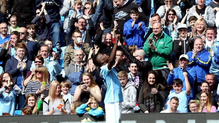 Kelechi Iheanacho sa teší z gólu 