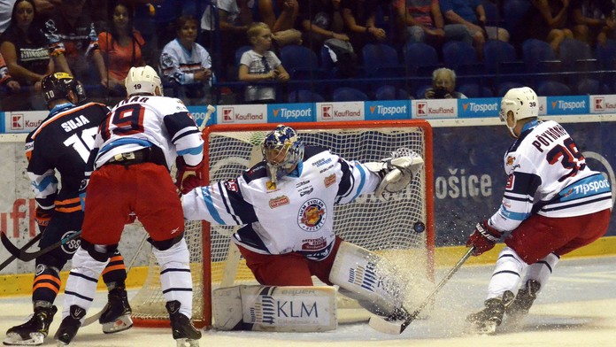 Ilustračná snímka zápasu ligy.