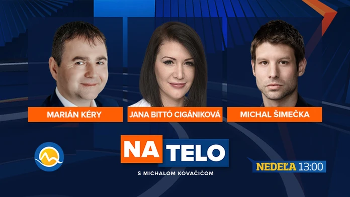 Na telo s Mariánom Kérym, Janou Bittó Cigánikovou a Michalom Šimečkom. O vojne na Ukrajine ale aj sociálnych opatreniach