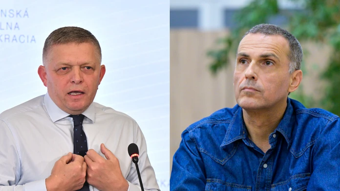 Robert Fico a Maroš Žilinka