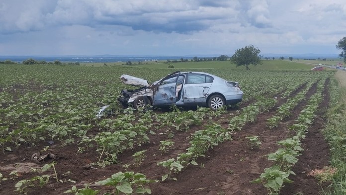 Nehoda v okrese Skalica. 