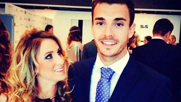 Jules Bianchi a jeho priateľka Camille Marchetti