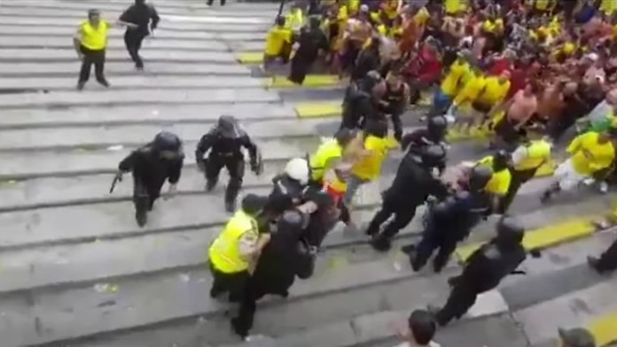 Bitka v ekvádorskej lige.