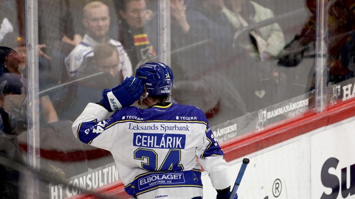 Peter Cehlárik oslavuje gól