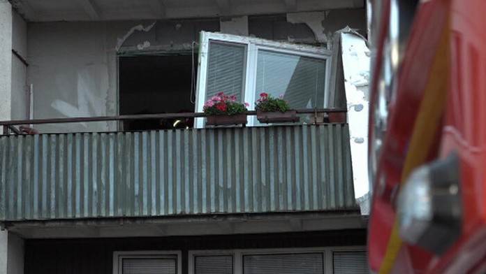 Výbuch plynu v žilinskom paneláku