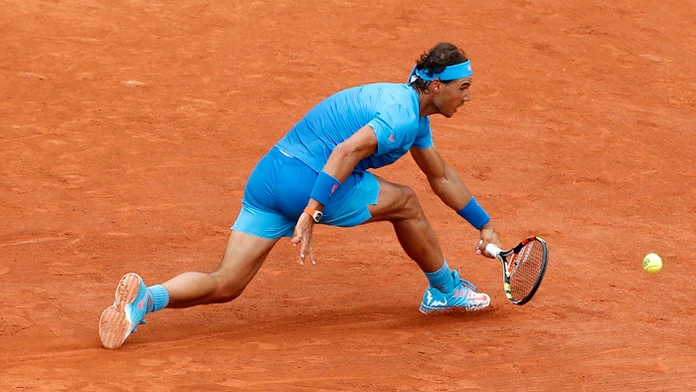 Rafael Nadal na Roland Garros.