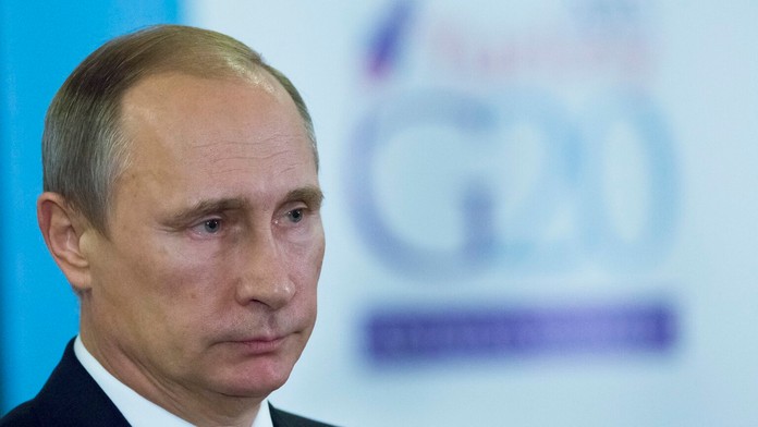 Ruský prezident Vladimír Putin.