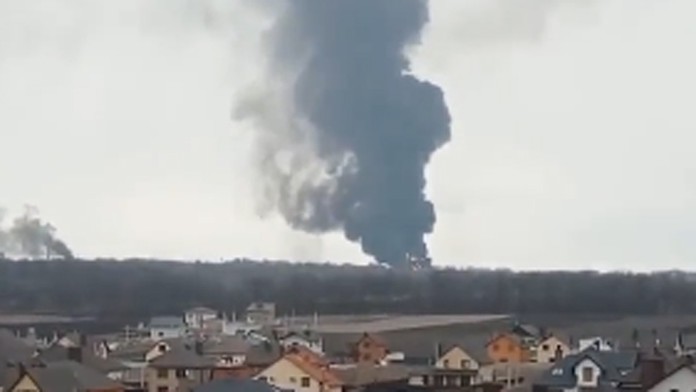 Ruská armáda úplne zničila letisko v meste Vinnycia, tvrdí Zelenskyj