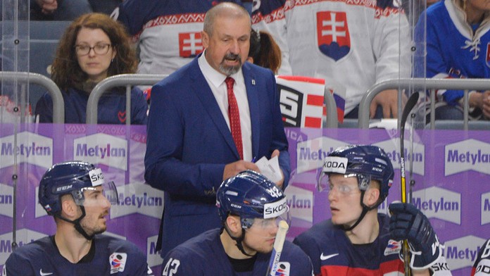 Tréner Zdeno Cíger.