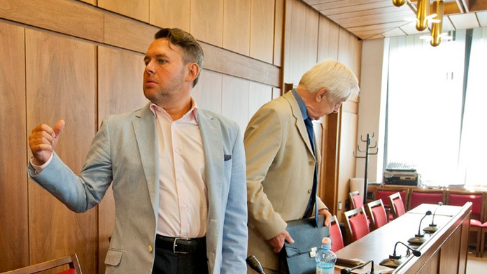 Poslanec za Smer-SD Vladimír Jánoš na archívnej snímke.