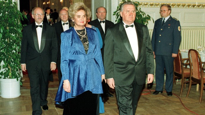 Michal Kováč s manželkou Emíliou.