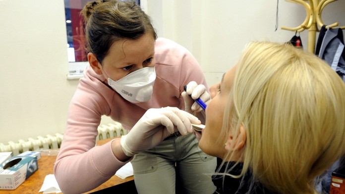 Chrípka - ilustračné foto.