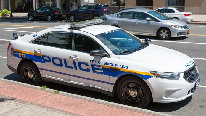 Polícia v americkom meste White Plains (ilustračná snímka)