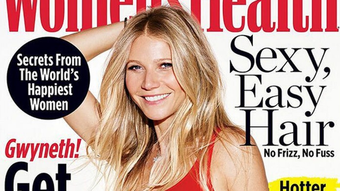 Gwyneth Paltrow na titulke časopisu Women's Health