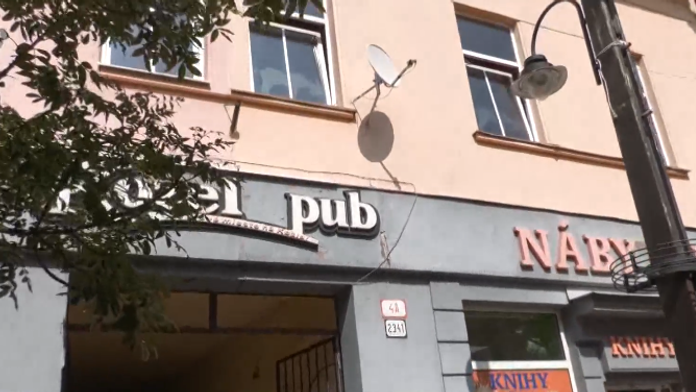 Na snímke podnik, v ktorom sa v Liptovskom Mikuláši odohrala vražda.