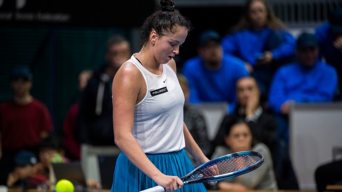 Slovenské tenistky v úvodných dvojhrách nestačili na Taliansko. Jeden gem dospel až do tajbrejku