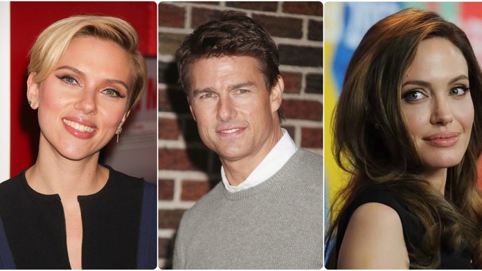 Scarlett Johansson, Tom Cruise, Angelina Jolie