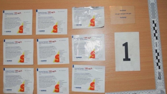 Fentanylová náplasti.