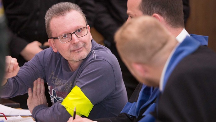 Róbert Lališ, prezývaný Kýbel počas obnoveného pojednávania Špecializovaného trestného súdu.