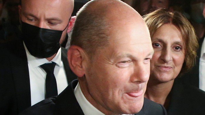 Olaf Scholz.
