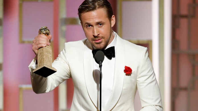 Ryan Gosling získal Zlatý Glóbus. Jeho dojímavú ďakovnú reč už asi nikto neprekoná