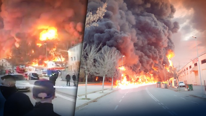 Alpský lyžiar Dominik Paris oslavuje druhé miesto v zjazde v Lake Louise.