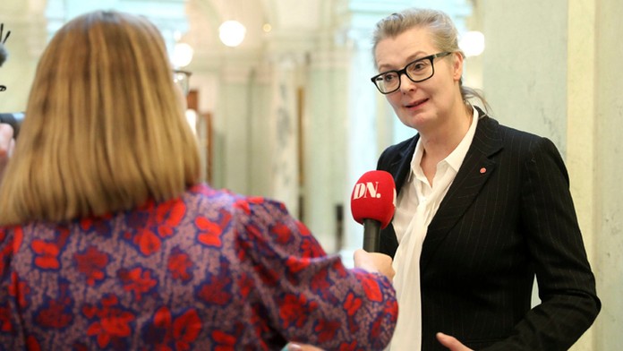 Švédska ministerka školstva Lina Axelssonová Kihlblomová