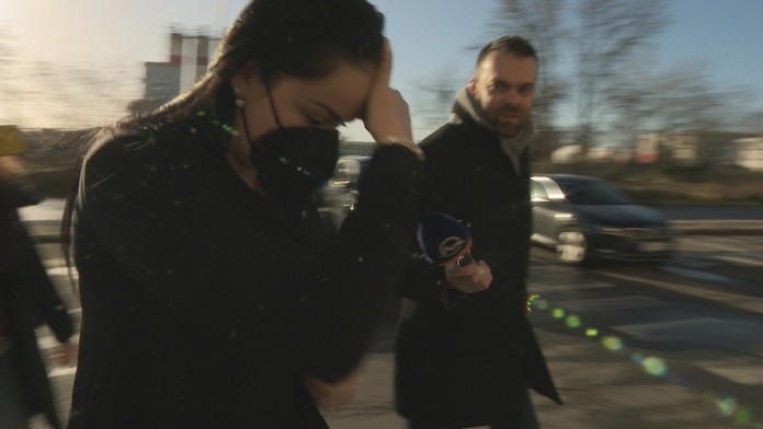 Vyšetrovateľka Úradu inšpekčnej služby Diana Santusová.