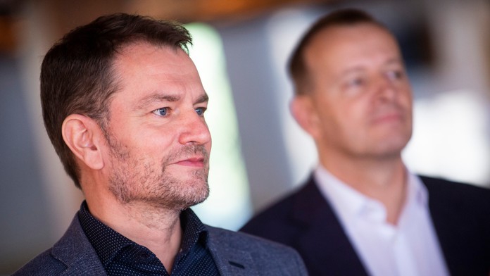 Igor Matovič na Úrade vlády SR.