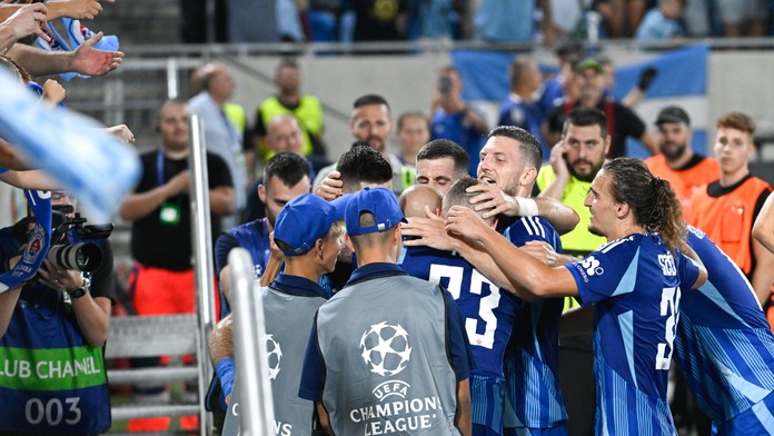 FOTO: Sen sa stal skutočnosťou. Slovan otočil skóre a vybojoval si postup do Ligy majstrov, hrdinom Barseghjan