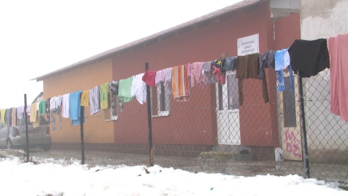 Kostol v osade v Ostrovanoch pri Sabinove.