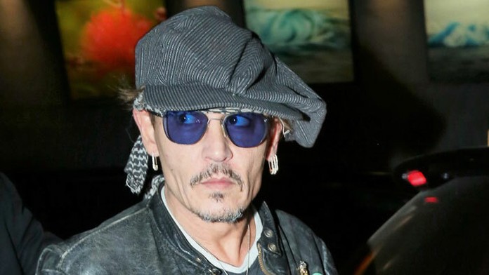 Johnny Depp na oslave narodenín Lady Gaga