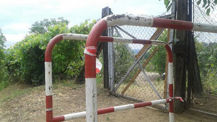 Záhrada, v ktorej syn zakopal otca.