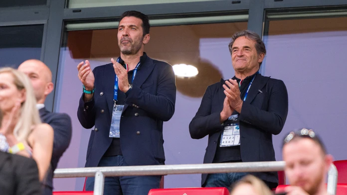 Talianom v Trnave fandil aj legendárny Buffon. Pozrite si najlepšie zábery z druhého zápasu „sokolíkov“ (galéria)