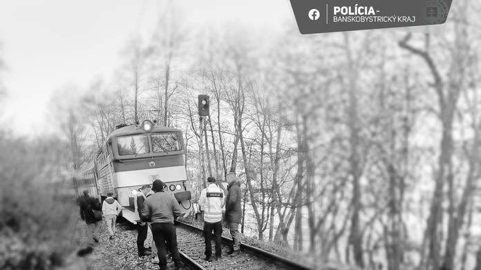 Pri Banskej Bystrici zrazil vlak 14-ročného chlapca. Zraneniam podľahol