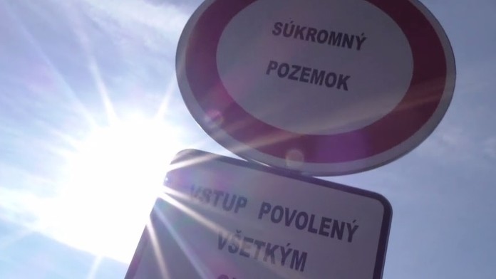 Kuriózna dopravná značka.