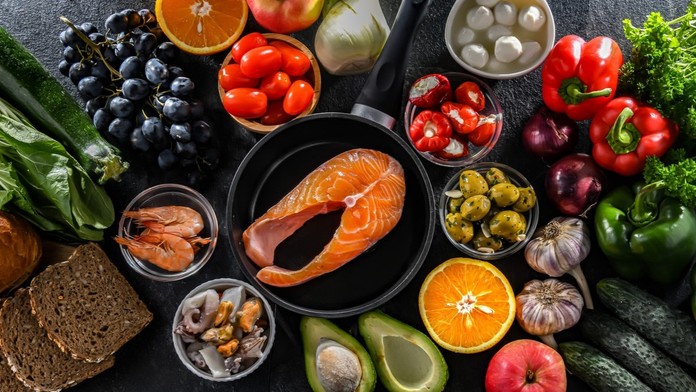 Stredomorská strava (ilustračná snímka)