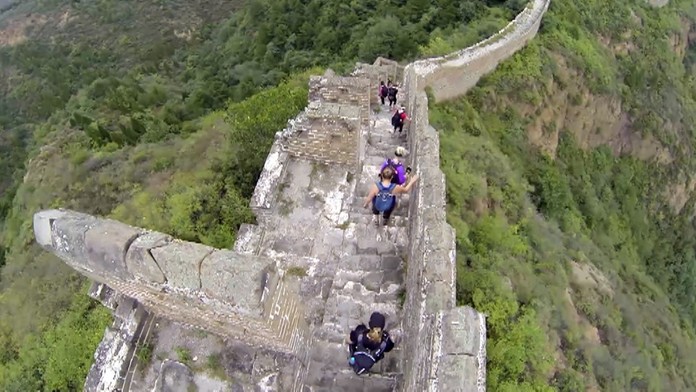 Veľký čínsky múr.